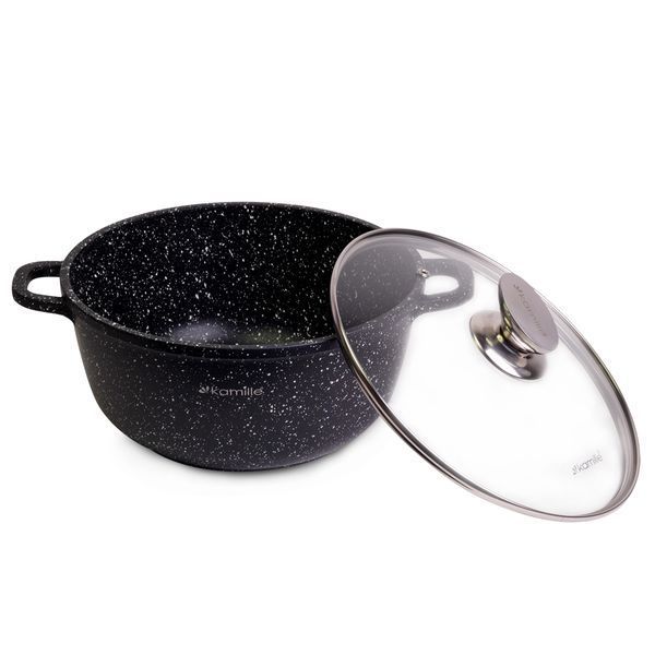 Кастрюля Kamille 4,5л из литого алюминия (4405) 4405 фото