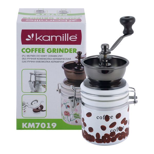 Кофемолка ручная Kamille (7019) 7019 фото